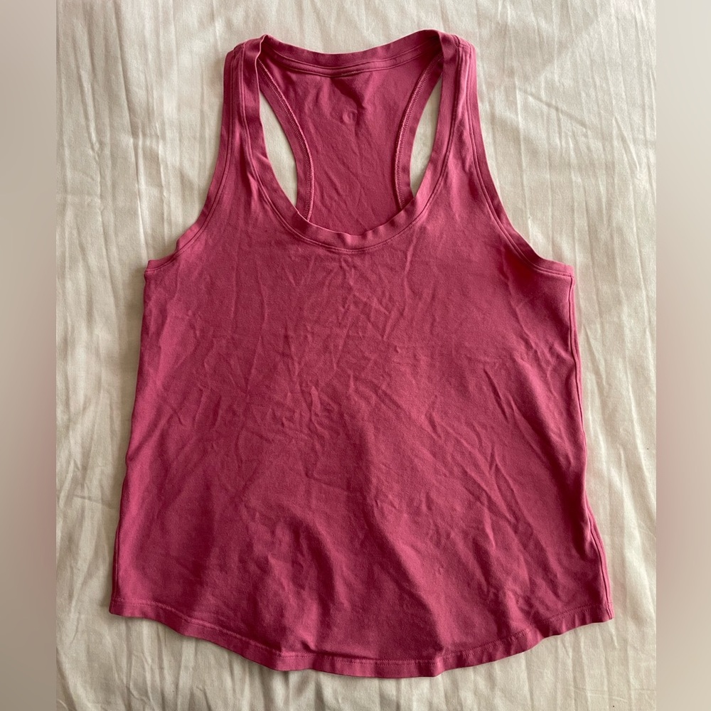 LULULEMON pink tank top